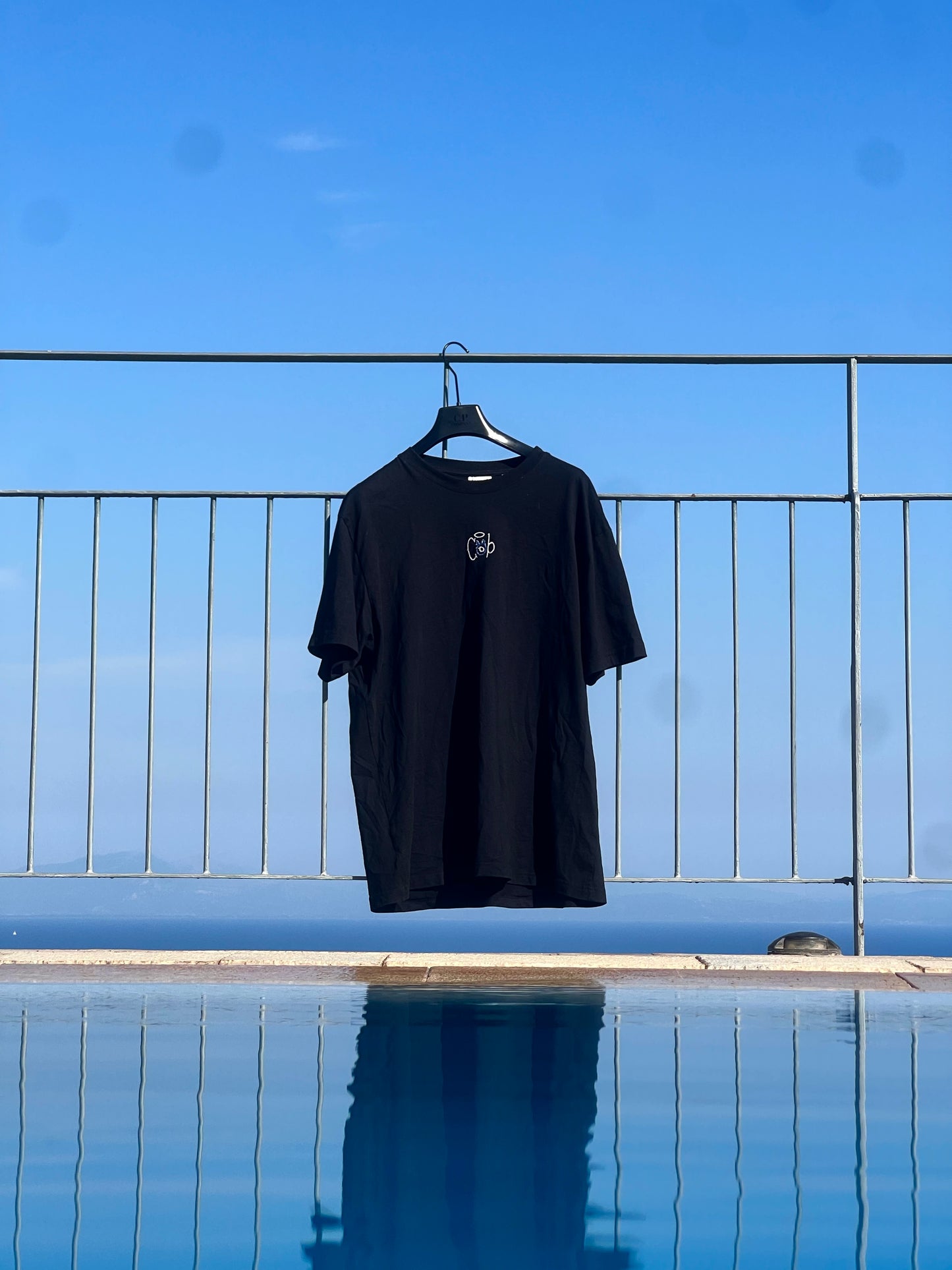 OVERSIZED COBALT BLUE PUSSY JUICE SHIRT